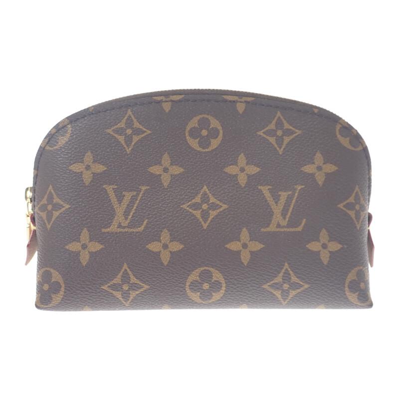 LOUIS VUITTON  M47515 Monogram Pouch Brown Monogram canvas Women