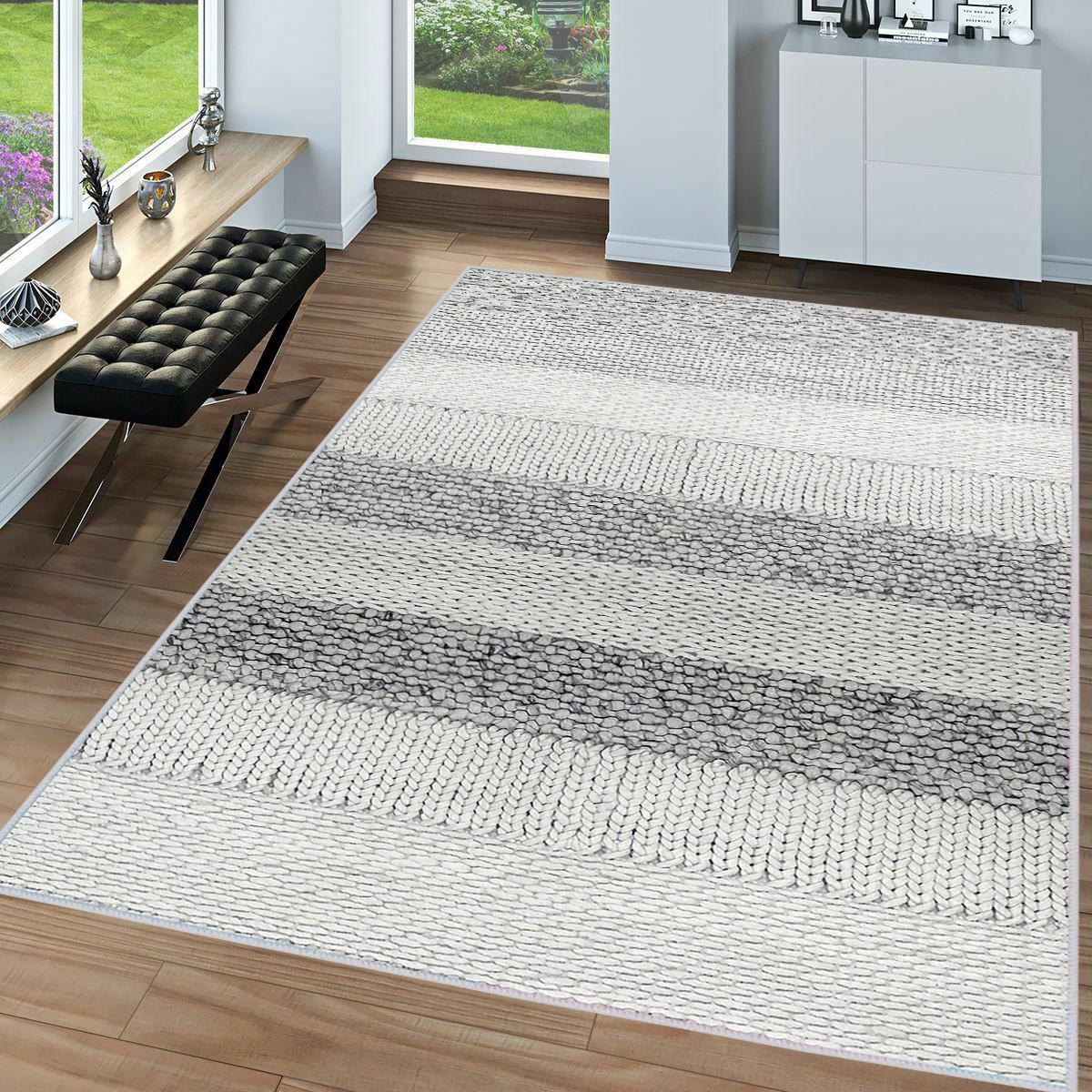 

Моющаяся нескользящая подставка для цифровой печати RovigoHome RVGHM0044-SD1096 50 x 80 серый