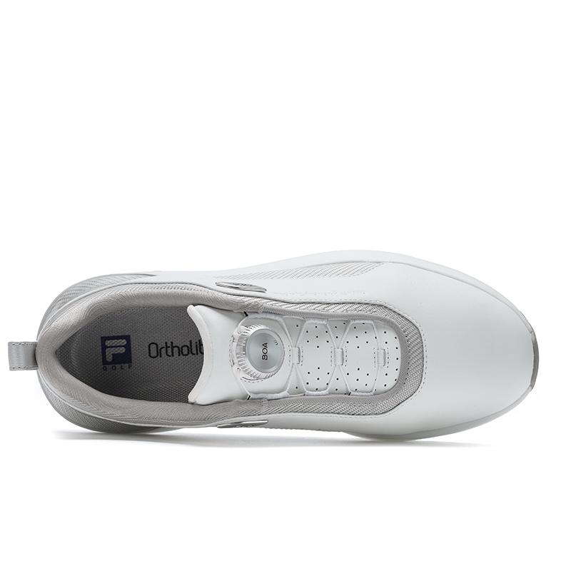 

New FILA Abrasion Resistant Low top Golf Shoes Men s Bright White A12M441707FBB 42