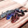 Simulated Eye 3D Printed Dragon Chinese Dragon All-in-one Molding 3D Printed Diceratops Dragon Rotatable Laser