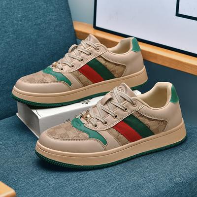 Fashion Classic Retro Khaki Sneakers Unisex Vintage Brand Shoes Men Fashion Flat Skateboard Shoes Women Breathable Casual Men's Sneakers