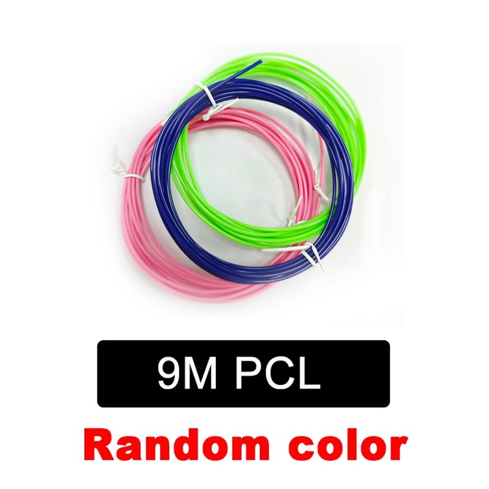 3D Kalem için PLA Filament Rastgele Renk 50M/100M/200M Çap 1.75mm Plastik Filament 3D Baskı Kalem Filament Baskı Malzemesi