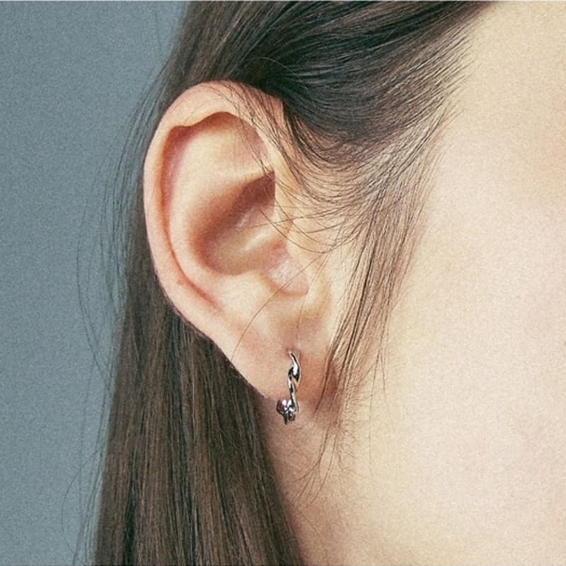 Dana Burton Endless Twist One-Touch Earrings