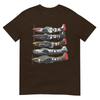 Ww2 P51 Mustang Military Aircraft Airplane Memorabilia Tshirt