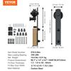 8FT Sliding Barn Door Hardware Kit, 330LBS Loading Heavy Duty Barn Door Track Kit for Single Door, Fit 3.7-4.3FT Wide and 1.3"-1.8" Thick Door Panel,