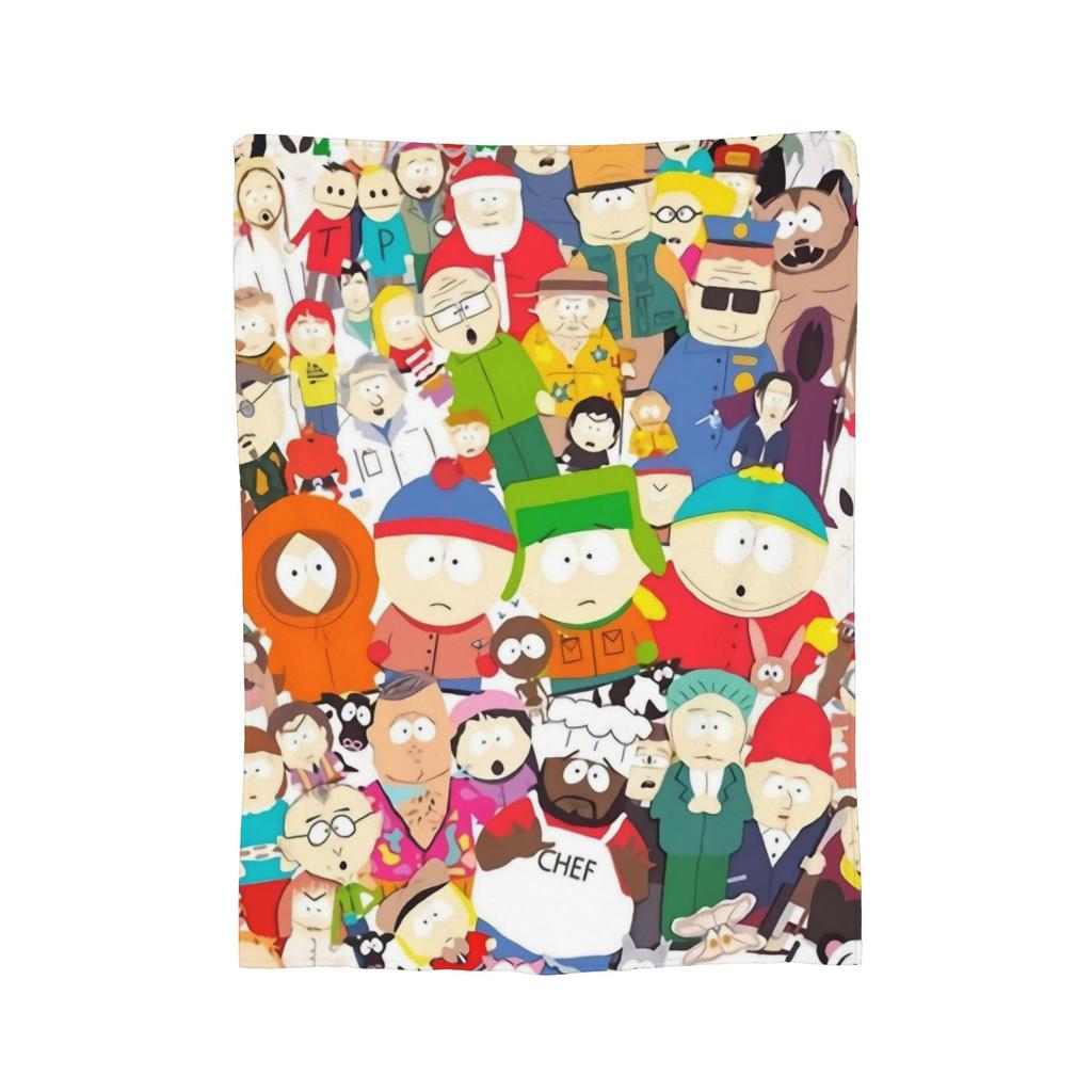 Souths Parks Towelie Blanket Plush Throw Blanket Bedroom Sofa Decoration Ultra-Soft Warm Bedspreads,