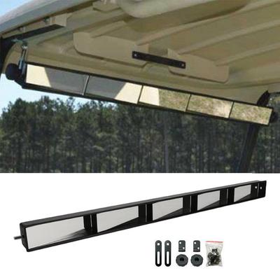 Golf Cart Rear View Mirror 5 Panel Wink Type Panoramic Rearview Mirror Universal Replacement for EZ‑GO
