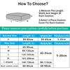 Elastic Sofa Cushion Covers Tropical Leaf Printed Sofa Seat Cover Furniture Protector Chair Seat Cover For Living Room Removable
