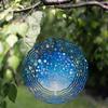 Vibrant 10 Inch Metal Wind Spinner for Garden Patio Balcony Yard Decor 360 Degree Rotating Hooks All Season Outdoor Hanging Art No Battery Needed