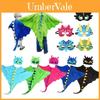 Betoverende Drakenmantel Met Hoed Tandloze Drakenkostuum Cape Perfect Voor Anime Cosplay