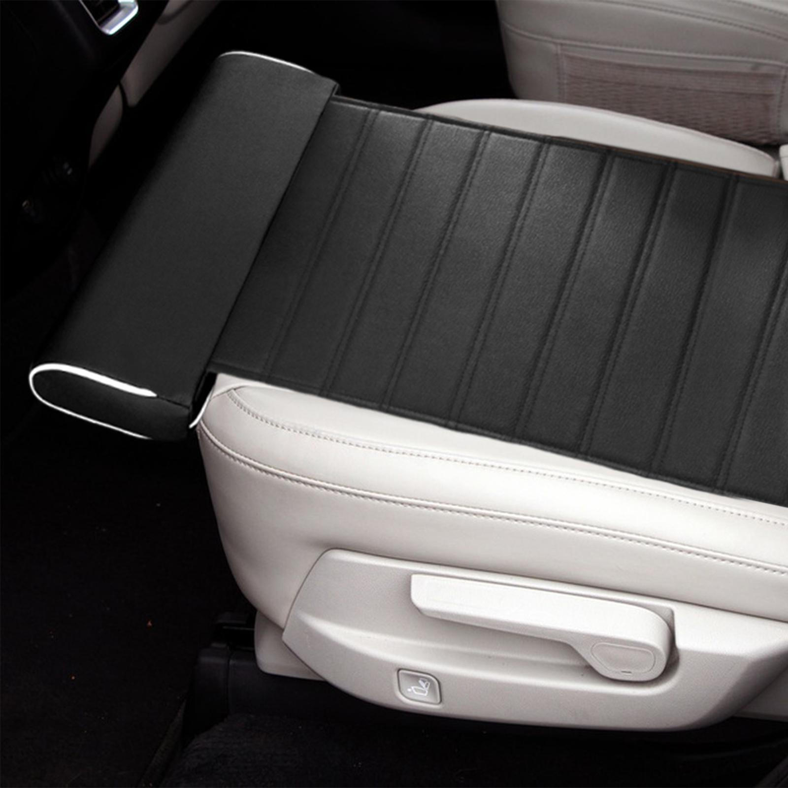 Seat Extended Cushion Leg Rest Breathable Comfortable PU Leather Pad for Style A