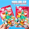 Creative Christmas Cartoon Eraser: Cute, Detachable Stationery Gift for Primary Students