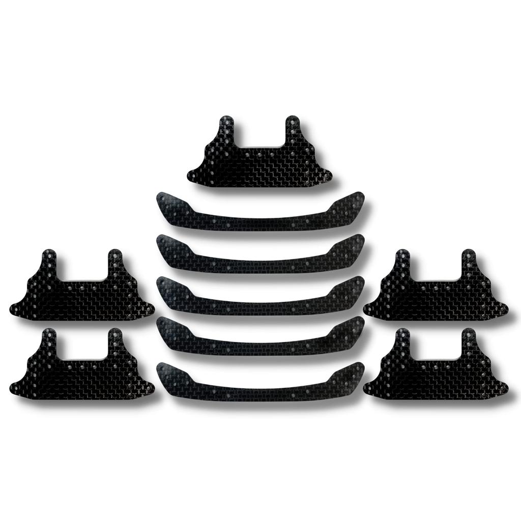 TAGATORON 5 Front Bumper + 5 Rear Brake Bumper Set (black)