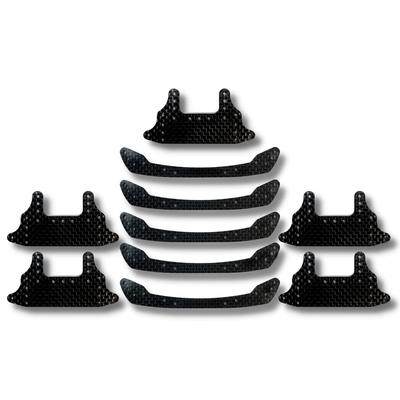 TAGATORON 5 Front Bumper + 5 Rear Brake Bumper Set (black)