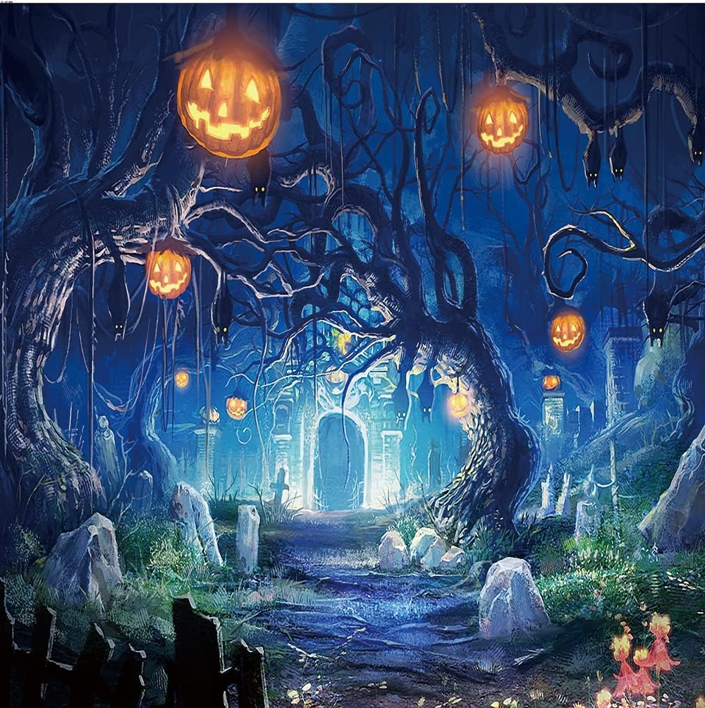 Tapestry Halloween Dekoracja Ściany Tło Domu Wisząca Tkanina Salon Pokój Tapestry Drukowanie Cyfrowe 3D Tapestry Imprezowe