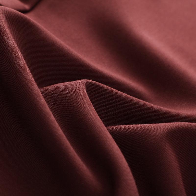 Women's Gray Wool Wide-Leg Trousers - 2024 New Autumn/Winter Tencel Straight-Leg Draping Suit Pants