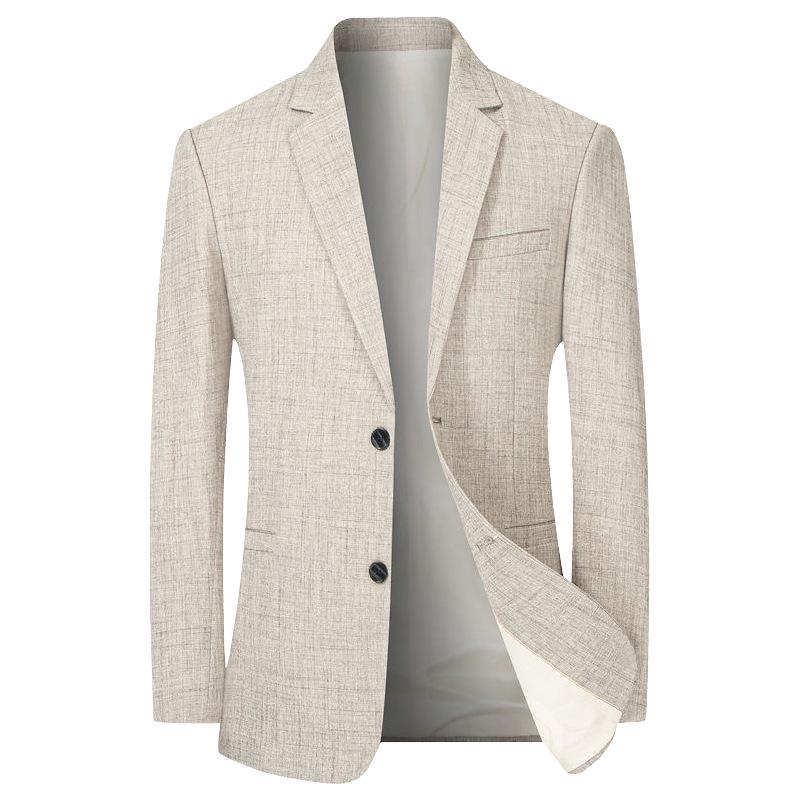 

Spring/Autumn 2025 Men s Business Casual Thin Suit Jacket for All Ages 190/3XL