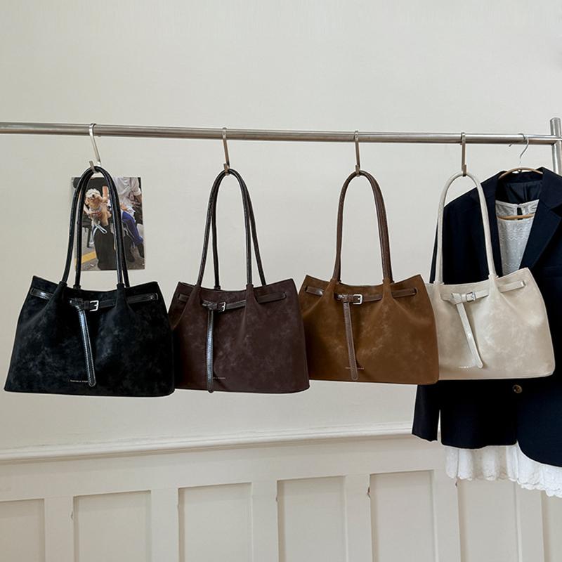 Yogodlns Retro kabelka pod paži pro ženy Nová trendy móda Ležérní taška tote pro dojíždění Velkokapacitní taška přes rameno