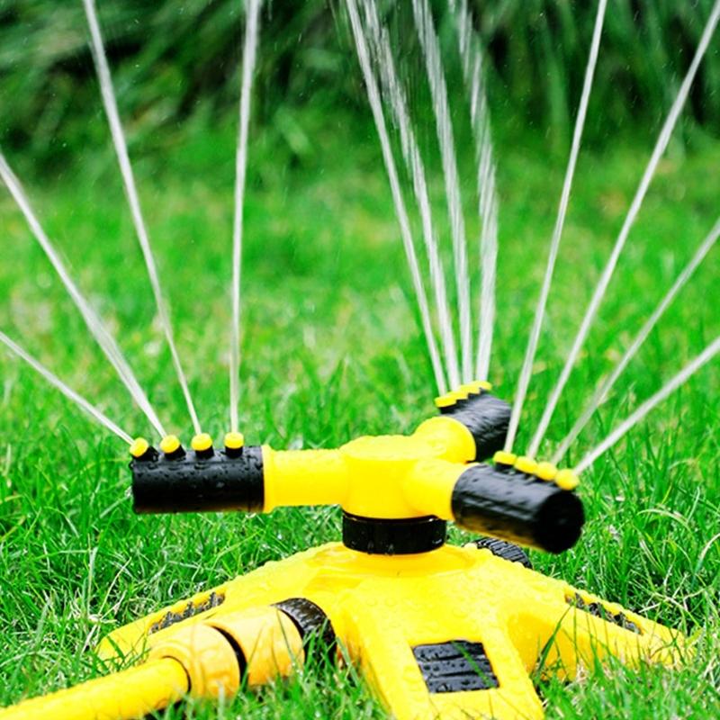 Rotating Irrigation Sprinkler 360 Degree Automatic Rotating Garden Coverage Water Sprinkler Irrigation Water Sprinkler