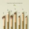 7 Avocados Cangzhou Eye Detail & Eyeshadow Brush Set with Blade Eyeliner Brush