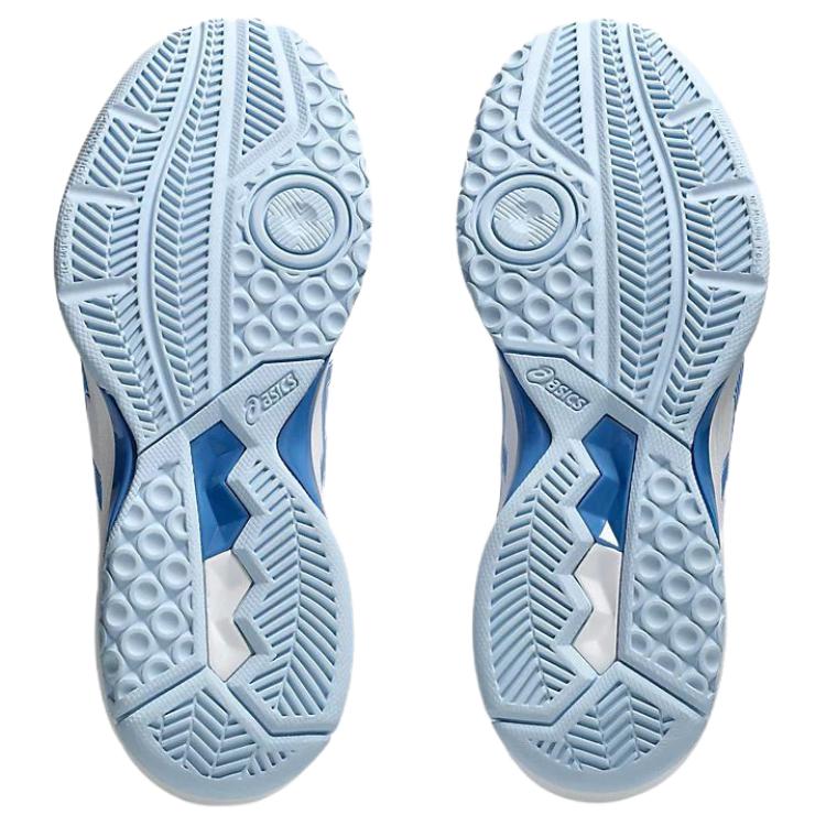 Asics Gel-Task 4 Mt Soft Comfortable Durable High-Top Volleyball Shoes Women Sneaker White Blue 1072A105-102