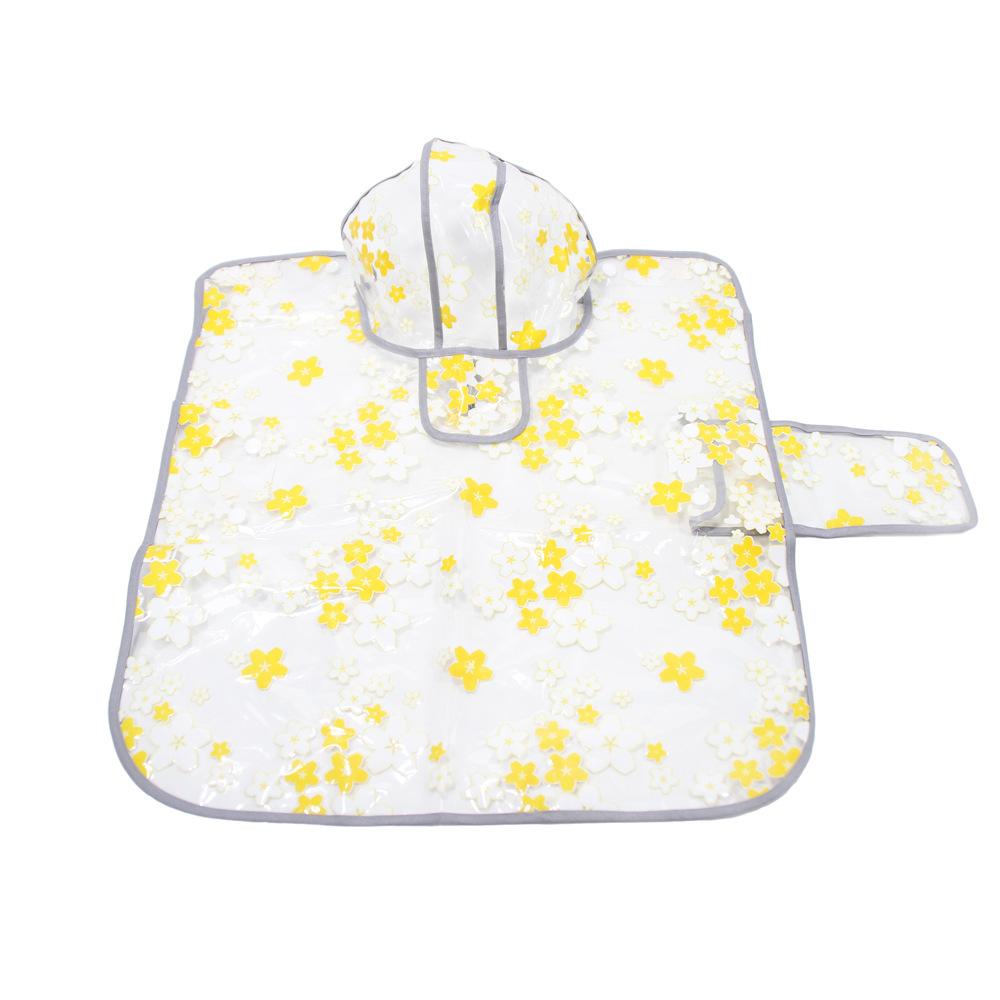 Floral Dog Cloak Raincoat Corgi Medium Dog General Purpose Pet Clothing Dubin Satsuma Golden Retriever