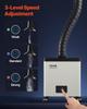 Solder Fume Extractor 85W Brushless Smoke Absorber with 3-Stage Filters