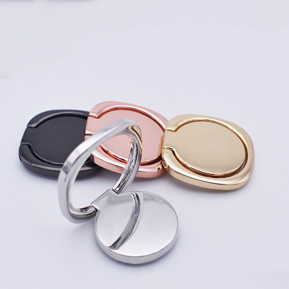 Support Socket Ultra Thin Mobile Phone Stand Car Bracket 360 Rotation Table Finger Ring Holder
