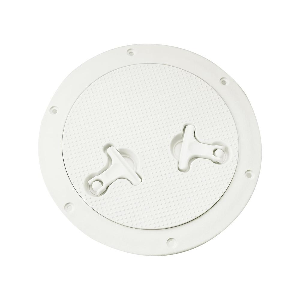 8 Inch Boat Inspection Deck Plate Hatch Marine Inspection Hatch With Cover White