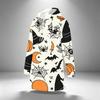 Women's Fashion Casual Long Sleeve Hoodie with Halloween Print for Fall