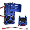 RC VXL-3s ESC Soğutma Fanı Motor Çift Fan Seti Uyumlu Traxxas Slash 4x4 Stampede 4x4 Rustler 4x4 Hoss 4×4 Velineon Soğutucu