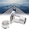 Stainless Steel Keyless Cap 38mm Boat Fuel Cap Solid Gas Filler Neck  Yacht Fuel System Refit