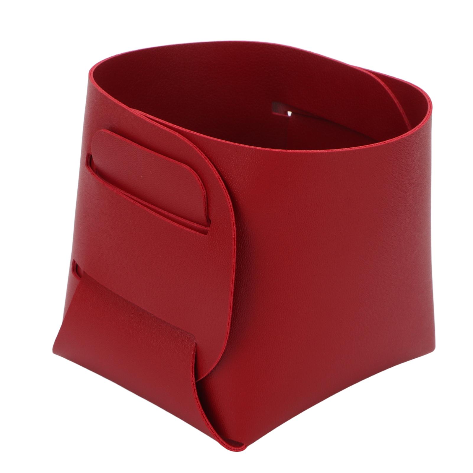 Nail Tool Storage Holder PU Pure Color Container Nail Tool Storage   for Manicure
