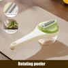 Splash-proof Storage Type Vegetable Peeler Efficient Fruit Scraper Fruit Peeler Tools  Home Cooking