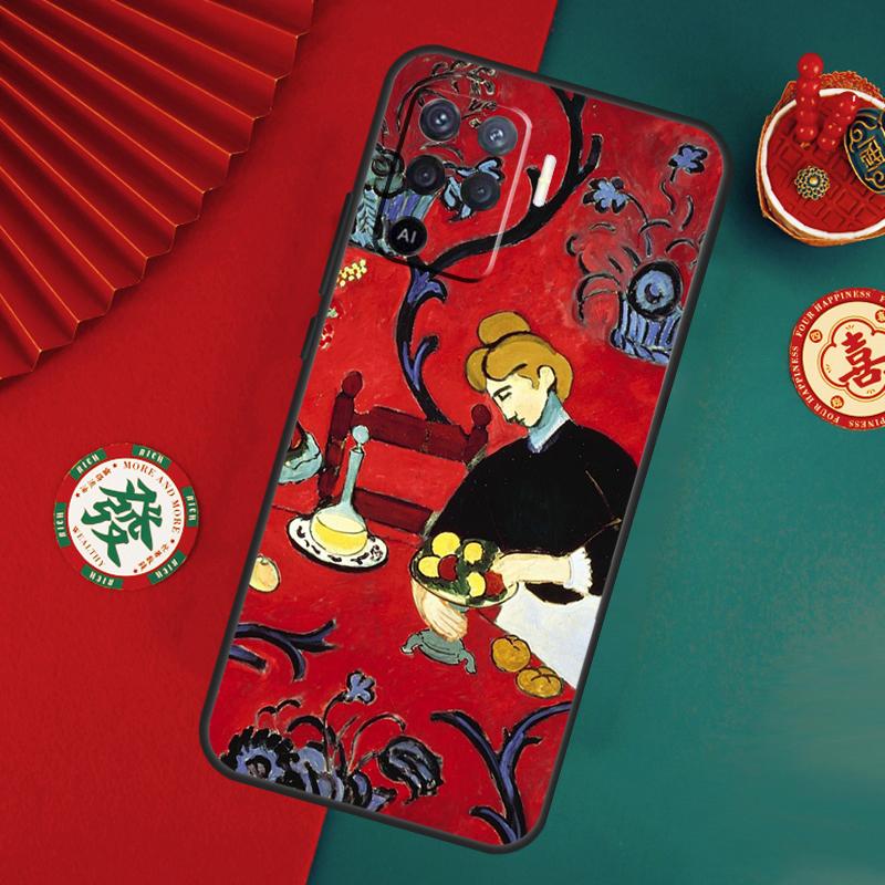 Henri Matisse Art Painting Case For Oppo A15 A17 A57 A6 A5 Pro A54 A74 A94 A16 A76 A96 A40 A60 A80 A18 A38 A58 A78 A98