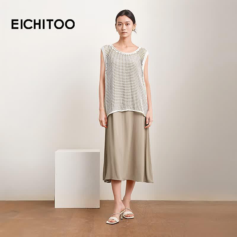 EICHITOO Women s Summer Two-Piece Dress Set L