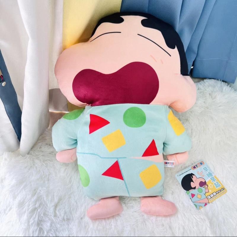 Ldcx Official Licensed Pajamas Crayon Shin Chan Plush Toys Throw Pillow Soft Squishy Stuffed Doll Sleeping Pillow Anime Merch
