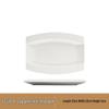 RuHan Simple Ceramic Rectangular Fish Plate