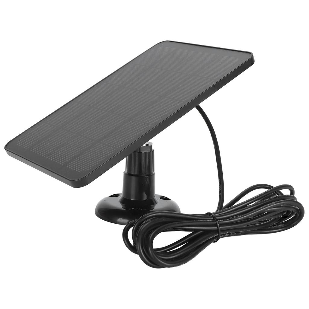 Solar Panel Charger for Google Nest Camera Adjustable Mount Solar Panel with 9.8ft Charging Cable for Doorbell 3 4plus
