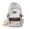 Schoolbag new junior high school schoolbag women's printed backpack large capacity leisure light travel backpack schoolbag couple