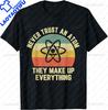 Graphic Birthday Gift  Atom Retro Style Science TShirt Unisex Clothing Streetwear Graphic T Shirts Anime Tshirt Ropa Hombre
