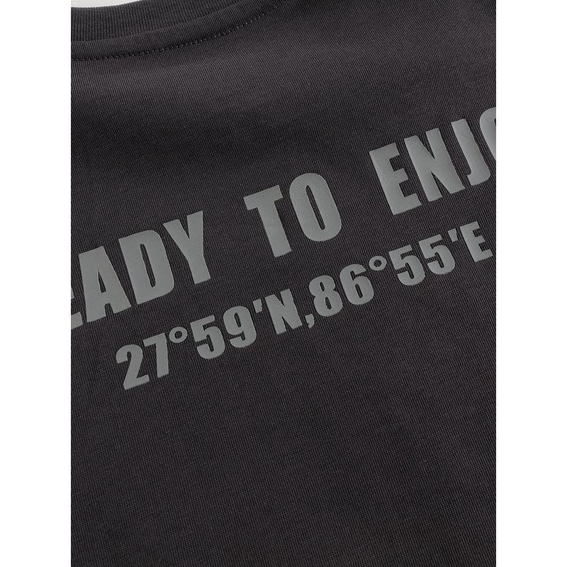 [Cool Feeling] Mark Jenny Boys' Trendy Cool Letter Short-Sleeve T-Shirt Children's Top Summer New Style 550667