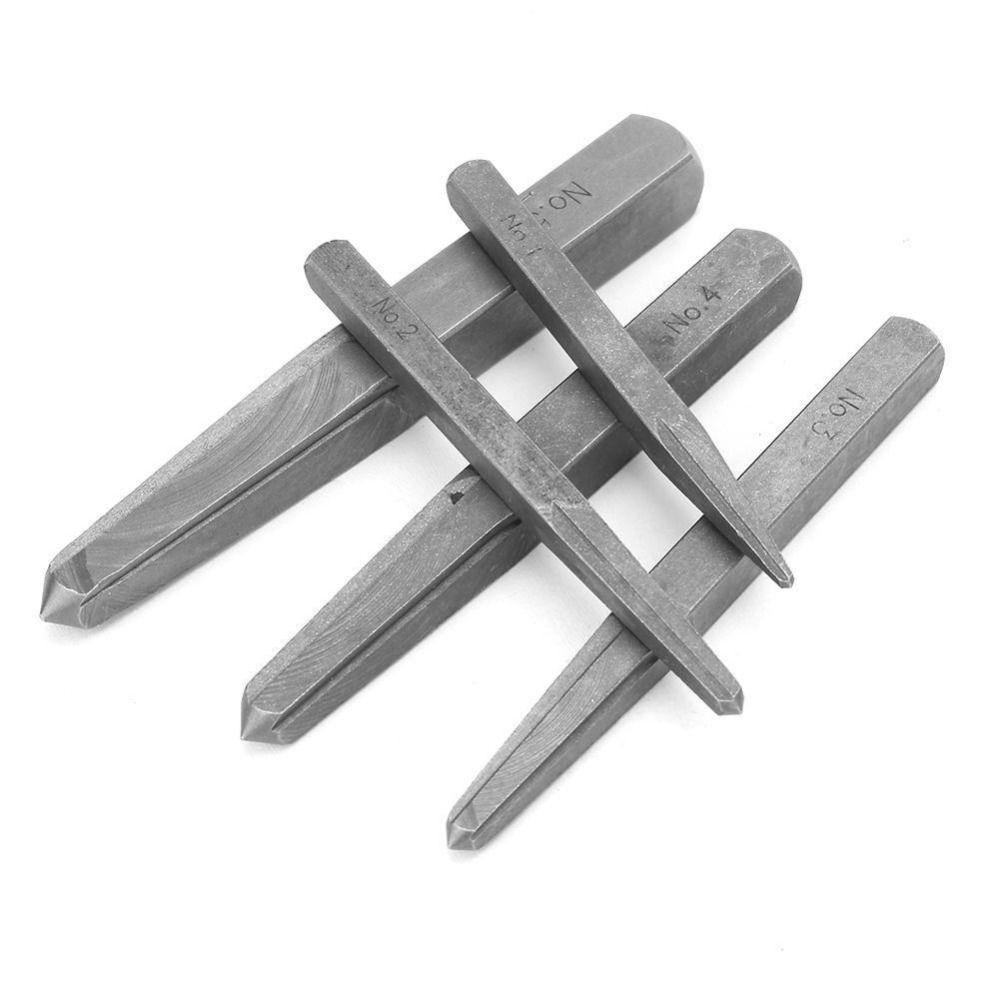 5 Pcs Multi-purpose Square Screw Extractor Set Damaged Bolt Removal Tools Drill Bits