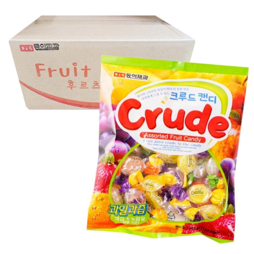 [Donga] Crude Assorted Fruit Candy 90g