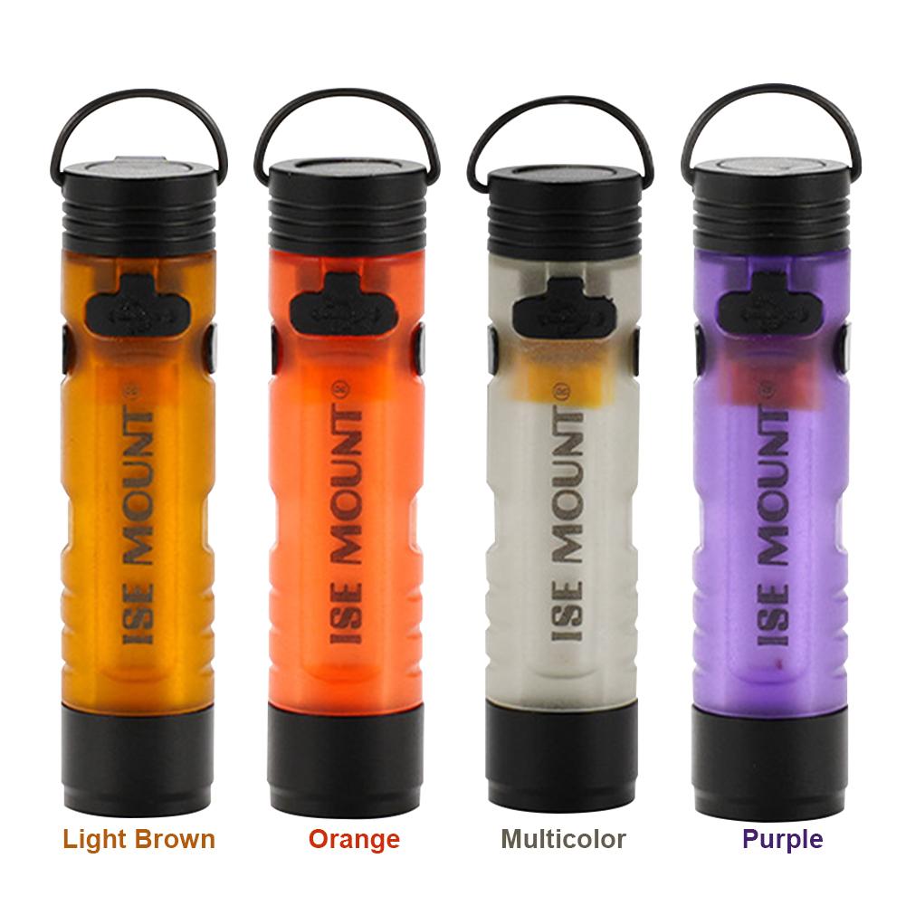 LED Outdoor Mini Flashlight with Magnetic Hook Pocket Size Work Light Type-C Charging Camping Pocket Torch for Camping Tent