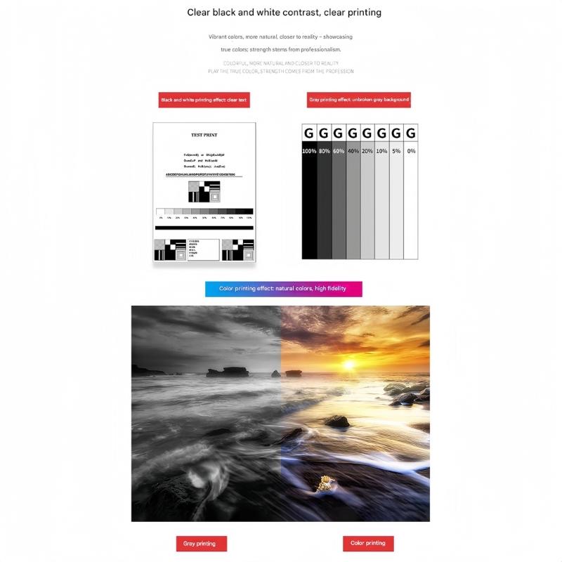 Friendly ABS Liquid Ink Cartridge LC101 LC103 Printer Quick Snap Design Long Lasting