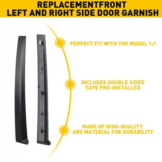 New For 92-95 Honda Civic B-Pillar Garnish Trim Door Molding Hatch Coupe EG6 EJ1