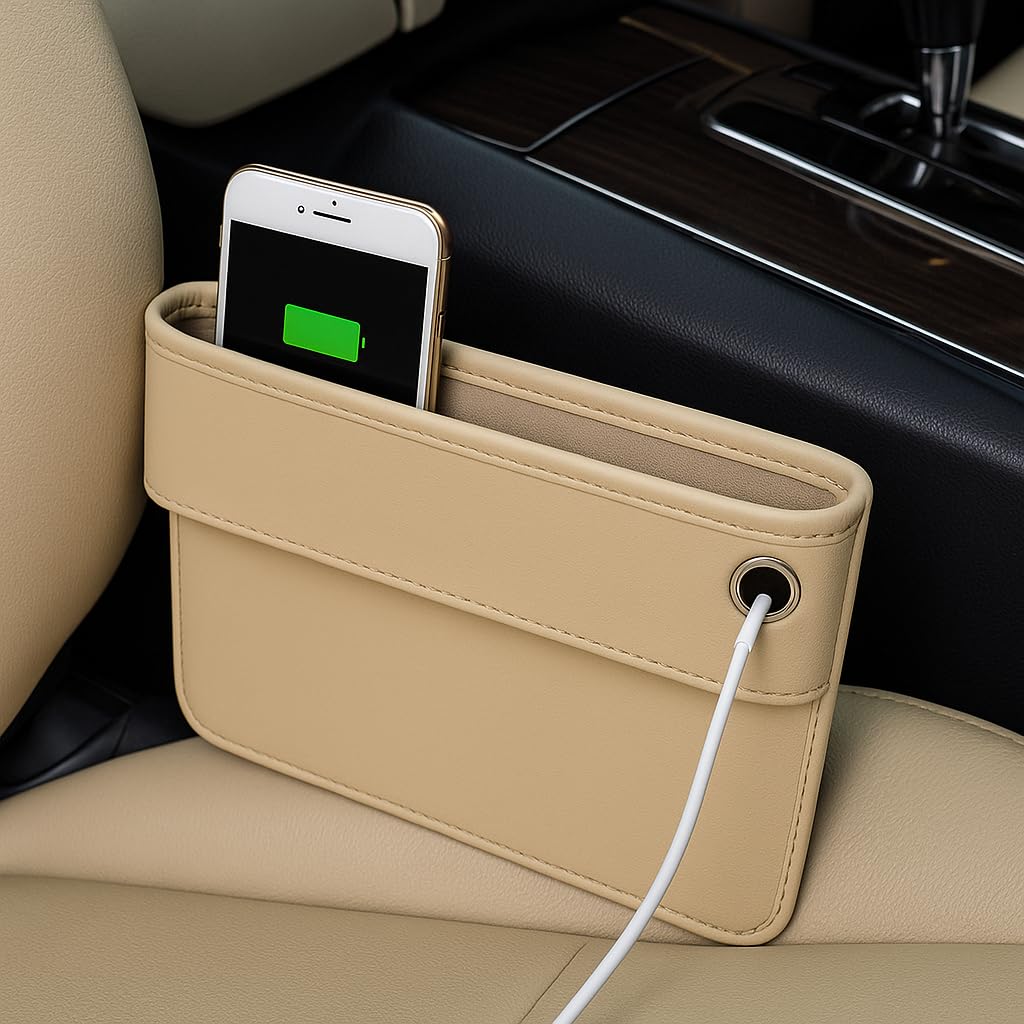 Car Storage Seat Side Storage Case Small Item Gap Large Easy Universal Black Lovep.c Pockets, Holder, Storage, Storage, Capacity, Installation, Fit,