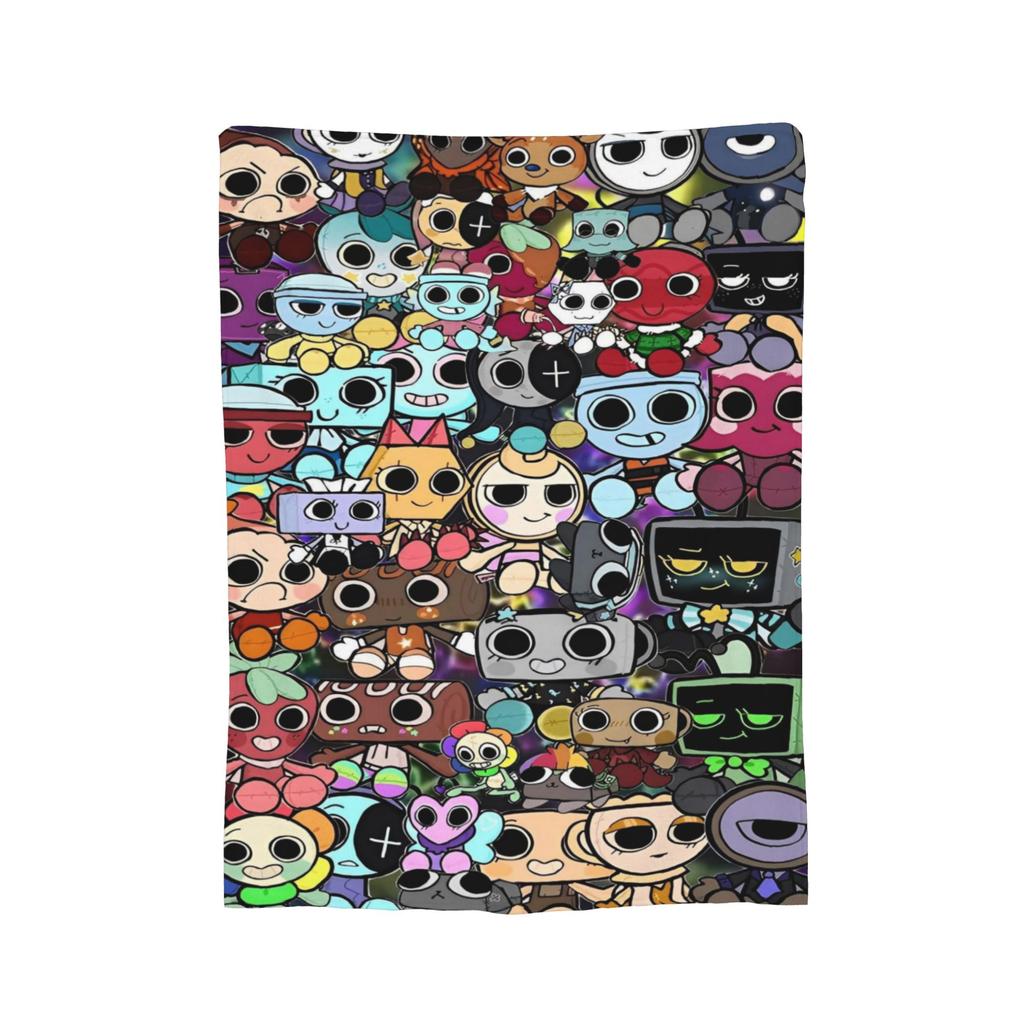 Dandys World Vee Shelly Goob Gigi Blanket Catoon Wool Vintage Warm Throw Blankets for Bed Sofa Spring Autumn