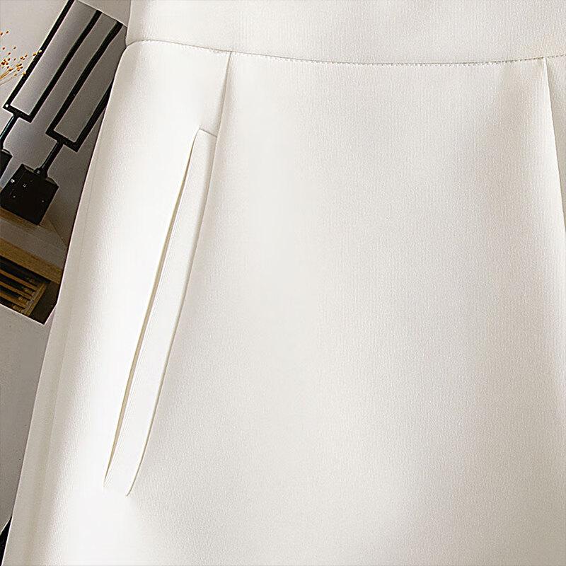 Women's High-Waisted Casual Wide-Leg Shorts